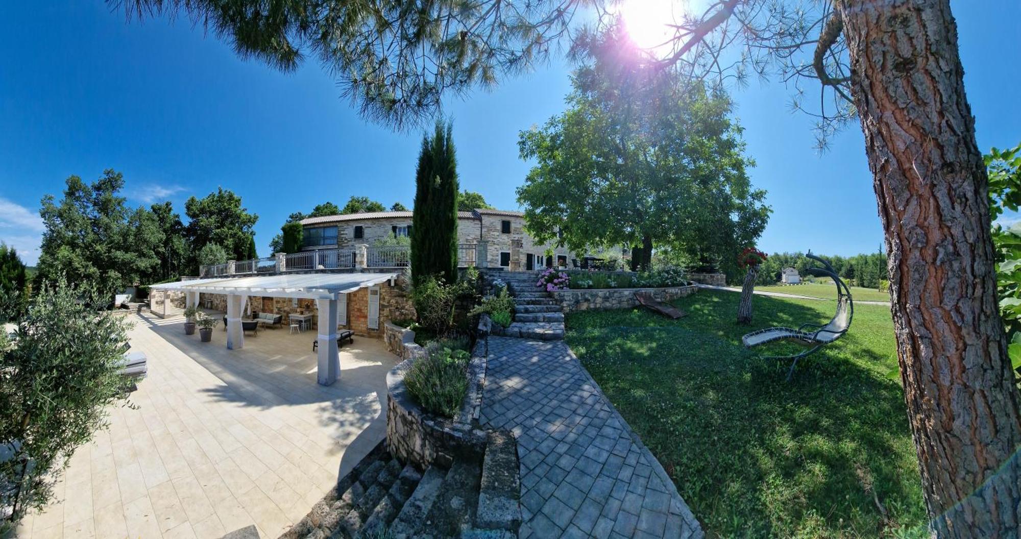 Stancija Ruseti Bed & Breakfast Oprtalj ภายนอก รูปภาพ